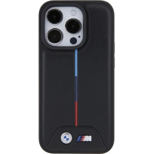 Etui BMW BMHCP15L22PVTK Apple iPhone 15 Pro hardcase Quilted Tricolor czarny/black