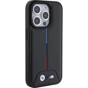 Etui BMW BMHCP15L22PVTK Apple iPhone 15 Pro hardcase Quilted Tricolor czarny/black