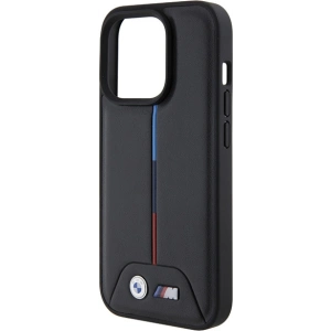Etui BMW BMHCP15L22PVTK Apple iPhone 15 Pro hardcase Quilted Tricolor czarny/black
