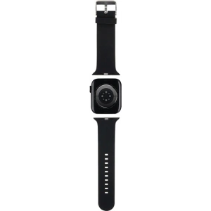 Kup Karl Lagerfeld KLAWMSLKCNK Apple Watch 4/5/6/7/SE/8/9/10 40/41/42mm Armband 3D Gummi Karl&Choupette Köpfe czarny/black - KLD1773 - {ean13} - Sklep Home Screen