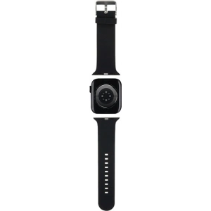 Kup Karl Lagerfeld KLAWMSLKNK Apple Watch 4/5/6/7/SE/8/9/10 40/41/42mm Gurt 3D Gummi Karl Kopf schwarz/black - KLD1775 - {ean13} - Sklep Home Screen