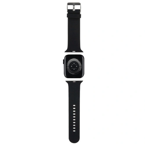 Kup Karl Lagerfeld KLAWMSLKNK Apple Watch 4/5/6/7/SE/8/9/10 40/41/42mm Gurt 3D Gummi Karl Kopf schwarz/black - KLD1775 - {ean13} - Sklep Home Screen