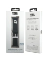 Buy Strap Karl Lagerfeld KLAWMSLKNK Apple Watch 4/5/6/7/SE/8/9/10 40/41/42mm strap 3D Rubber Karl Head czarny/black - KLD1775 - {ean13} - Home Screen Store Europe