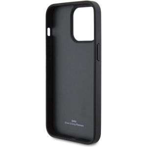 Etui BMW BMHCP15L22RFGK Apple iPhone 15 Pro Leather Diamond Pattern czarny/black