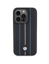 Kup Etui BMW BMHCP15L22RVSK Apple iPhone 15 Pro hardcase Leather Stamp Blue Lines czarny/black - BMW544 - {ean13} - Sklep Home Screen