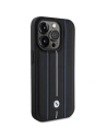 Kup Etui BMW BMHCP15L22RVSK Apple iPhone 15 Pro hardcase Leather Stamp Blue Lines czarny/black - BMW544 - {ean13} - Sklep Home Screen