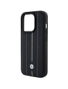 Kup Etui BMW BMHCP15L22RVSK Apple iPhone 15 Pro hardcase Leather Stamp Blue Lines czarny/black - BMW544 - {ean13} - Sklep Home Screen