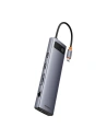 Kup Adapter 11w1 Baseus StarJoy Metal Glam sorozat hub USB-C / HDMI, VGA, 3xUSB-A 3.0, USB-A 2.0, USB-C PD, RJ45, SD/TF, 3,5mm - BSU4767 - {ean13} - Sklep Home Screen