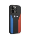 Kup Etui BMW BMHCP15L22SCSK Apple iPhone 15 Pro szilikon kék&piros csíkos M Collection fekete - BMW545 - {ean13} - Sklep Home Screen