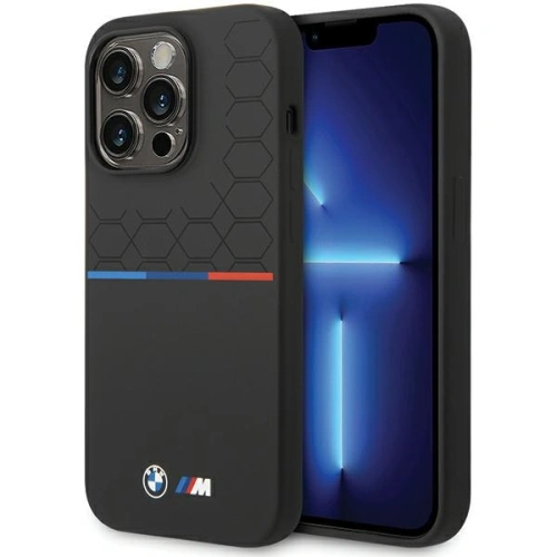 Kup BMW Apple Carcasă BMHCP15L22SMPK iPhone 15 Pro Model silicon negru/negru - BMW546 - {ean13} - Sklep Home Screen