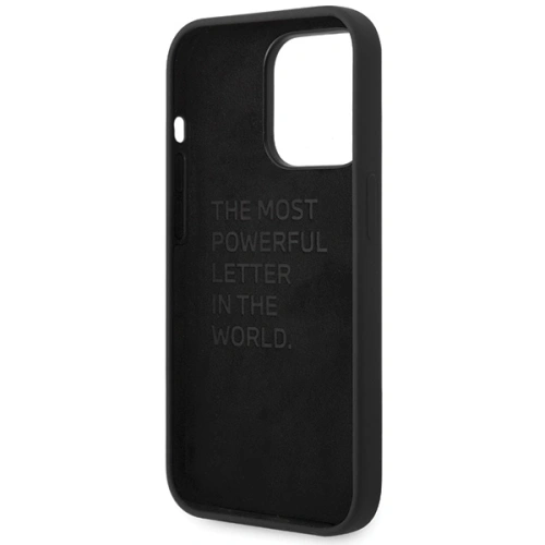 Kup BMW Apple Carcasă BMHCP15L22SMPK iPhone 15 Pro Model silicon negru/negru - BMW546 - {ean13} - Sklep Home Screen