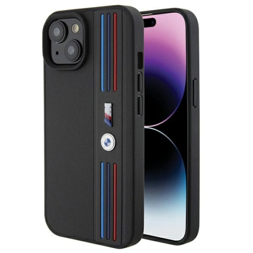 Kup Case BMW BMHCP15S22PPMK Apple iPhone 15 Tricolor M Collection schwarz/black - BMW550 - {ean13} - Sklep Home Screen