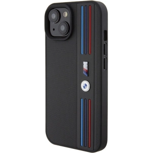 Etui BMW BMHCP15S22PPMK Apple iPhone 15 Tricolor M Collection czarny/black