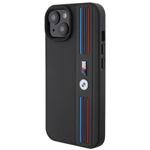 Kup Case BMW BMHCP15S22PPMK Apple iPhone 15 Tricolor M Collection schwarz/black - BMW550 - {ean13} - Sklep Home Screen