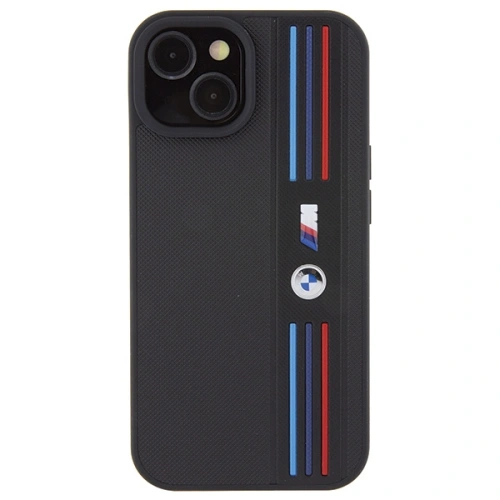Kup Case BMW BMHCP15S22PPMK Apple iPhone 15 Tricolor M Collection schwarz/black - BMW550 - {ean13} - Sklep Home Screen