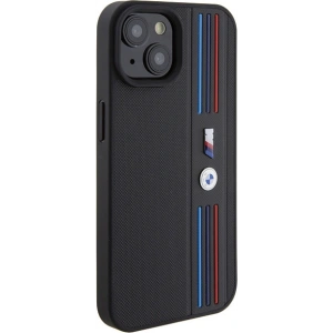 Etui BMW BMHCP15S22PPMK Apple iPhone 15 Tricolor M Collection czarny/black