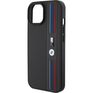 Etui BMW BMHCP15S22PPMK Apple iPhone 15 Tricolor M Collection czarny/black