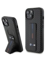 Kup Case BMW BMHCP15SGSPCCK Apple iPhone 15 Hardcase Grip Stand Smooth & Carbon schwarz/black - BMW551 - {ean13} - Sklep Home Screen