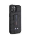 Kup Etui BMW BMHCP15SGSPCCK Apple iPhone 15 hardcase Grip Stand Smooth & Carbon černý/black - BMW551 - {ean13} - Sklep Home Screen