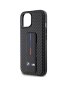 Kup Etui BMW BMHCP15SGSPCCK Apple iPhone 15 hardcase Grip Stand Smooth & Carbon černý/black - BMW551 - {ean13} - Sklep Home Screen
