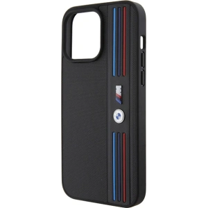 Buy BMW BMHCP15X22PPMK Apple iPhone 15 Pro Max Tricolor M Collection black - BMW555 - {ean13} - Home Screen Store Europe