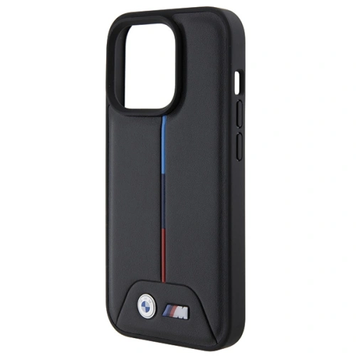 Kup BMW Apple Geantă BMHCP15X22PVTK iPhone 15 Pro Max hardcase Quilted Tricolor negru/negru - BMW556 - {ean13} - Sklep Home Screen