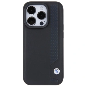 Kup Case BMW BMHCP15X22RBDK Apple iPhone 15 Pro Max Hardcase Leder Blaue Punkte schwarz/black - BMW557 - {ean13} - Sklep Home Screen