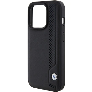 Kup Case BMW BMHCP15X22RBDK Apple iPhone 15 Pro Max Hardcase Leder Blaue Punkte schwarz/black - BMW557 - {ean13} - Sklep Home Screen