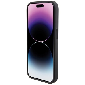 Kup Case BMW BMHCP15X22RDPK Apple iPhone 15 Pro Max Hartschale Leder Texturiert & Streifen schwarz/black - BMW558 - {ean13} - Sklep Home Screen
