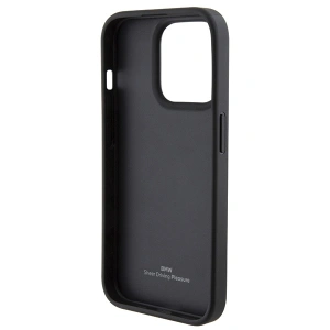 Kup Case BMW BMHCP15X22RDPK Apple iPhone 15 Pro Max Hartschale Leder Texturiert & Streifen schwarz/black - BMW558 - {ean13} - Sklep Home Screen