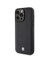 Kup Case BMW BMHCP15X22RFGK Apple iPhone 15 Pro Max Leder Diamantmuster schwarz/black - BMW559 - {ean13} - Sklep Home Screen