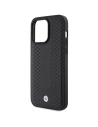 Kup Case BMW BMHCP15X22RFGK Apple iPhone 15 Pro Max Leder Diamantmuster schwarz/black - BMW559 - {ean13} - Sklep Home Screen
