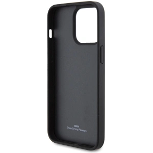Kup Case BMW BMHCP15X22RFGK Apple iPhone 15 Pro Max Leder Diamantmuster schwarz/black - BMW559 - {ean13} - Sklep Home Screen