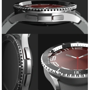 Kup Ringke Samsung Overlay Bezel Styling 47-80 Galaxy Watch 6 Classic 47mm Stainless Silver - RGK1906 - {ean13} - Sklep Home Screen