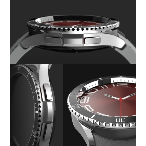 Kup Ringke Samsung Overlay Bezel Styling 47-80 Galaxy Watch 6 Classic 47mm Stainless Silver - RGK1906 - {ean13} - Sklep Home Screen