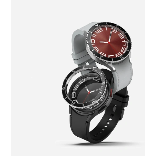 Kup Ringke Samsung Overlay Bezel Styling 47-80 Galaxy Watch 6 Classic 47mm Stainless Silver - RGK1906 - {ean13} - Sklep Home Screen