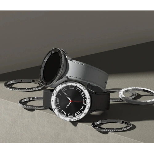 Kup Ringke Samsung Overlay Bezel Styling 47-80 Galaxy Watch 6 Classic 47mm Stainless Silver - RGK1906 - {ean13} - Sklep Home Screen