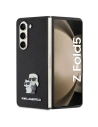 Etui Karl Lagerfeld KLHCZFD5SAKCNPK Samsung Galaxy Z Fold5 hardcase Saffiano Karl&Choupette Pin černý/black