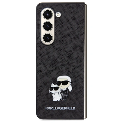 Kup Etui Karl Lagerfeld KLHCZFD5SAKCNPK Samsung Galaxy Z Fold5 hardcase Saffiano Karl&Choupette Pin černý/black - KLD1776 - {ean13} - Sklep Home Screen