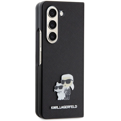 Kup Etui Karl Lagerfeld KLHCZFD5SAKCNPK Samsung Galaxy Z Fold5 hardcase Saffiano Karl&Choupette Pin černý/black - KLD1776 - {ean13} - Sklep Home Screen