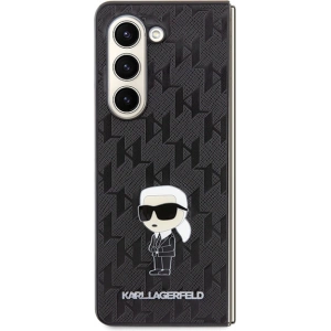 Kup Etui Karl Lagerfeld KLHCZFD5SAPKINPK Samsung Galaxy Z Fold5 kemény tok Saffiano Monogram Ikonik Pin fekete/black - KLD1777 - {ean13} - Sklep Home Screen