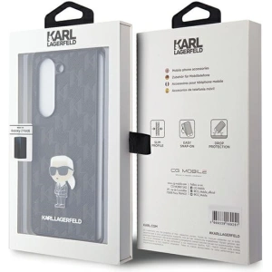 Kup Etui Karl Lagerfeld KLHCZFD5SAPKINPK Samsung Galaxy Z Fold5 kemény tok Saffiano Monogram Ikonik Pin fekete/black - KLD1777 - {ean13} - Sklep Home Screen