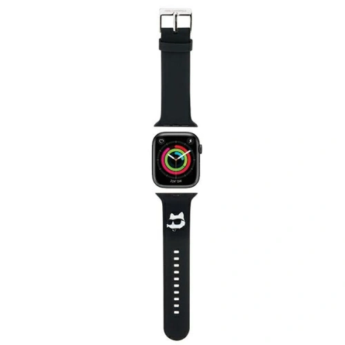 Kup Pasek Karl Lagerfeld KLAWLSLCNK Apple Watch 4/5/6/7/SE/8/9/Ultra 44/45/49mm pásek 3D gumový Choupette Head černý/black - KLD1779 - {ean13} - Sklep Home Screen