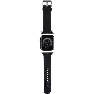 Kup Karl Lagerfeld KLAWLSLCNK Apple Watch 4/5/6/7/SE/8/9/Ultra 44/45/49mm Band 3D Gummi Choupette Kopf schwarz/black - KLD1779 - {ean13} - Sklep Home Screen