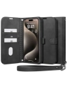 Case Spigen Wallet S Pro Apple iPhone 15 Pro Max Schwarz