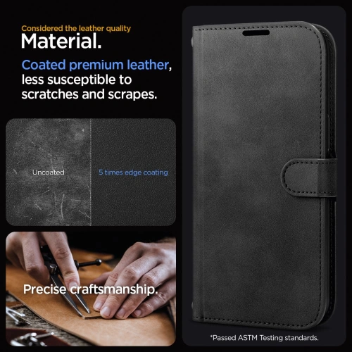 Kup Case Spigen Wallet S Pro Apple iPhone 15 Pro Max Schwarz - SPN3194 - {ean13} - Sklep Home Screen