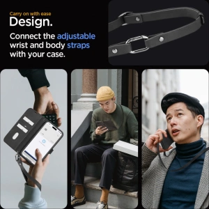 Kup Etui Spigen Wallet S Pro Apple iPhone 15 Pro Max Černé - SPN3194 - {ean13} - Sklep Home Screen