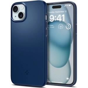 Etui Spigen Thin Fit Apple iPhone 15 Navy Blue