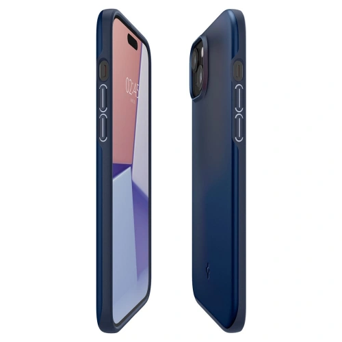Kup Etui Spigen Thin Fit Apple iPhone 15 námořnická modrá - SPN3195 - {ean13} - Sklep Home Screen