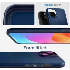 Etui Spigen Thin Fit Apple iPhone 15 Navy Blue